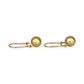 NZGD | 9ct Gold Celestia Star-Cut Ball Earrings-Refurbished
