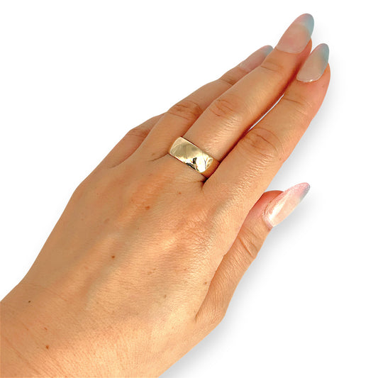 NZGD | 9ct Gold Pure Line Band Ring Size T