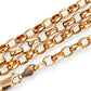 GOLD DEAL | FLASH SALE 9ct Gold Refurbished Belcher Oval Chain 45cm