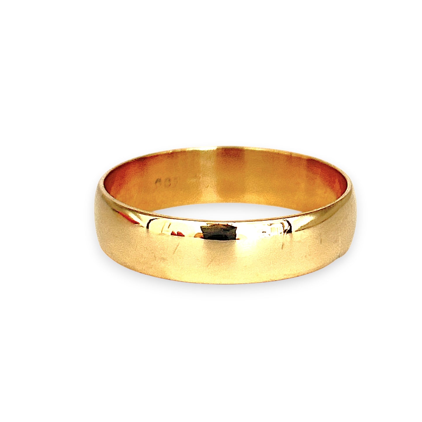 NZGD | 9ct Gold Smooth Polished Band