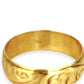 NZGD | 9ct Gold Engraved Vintage‑Style Band
