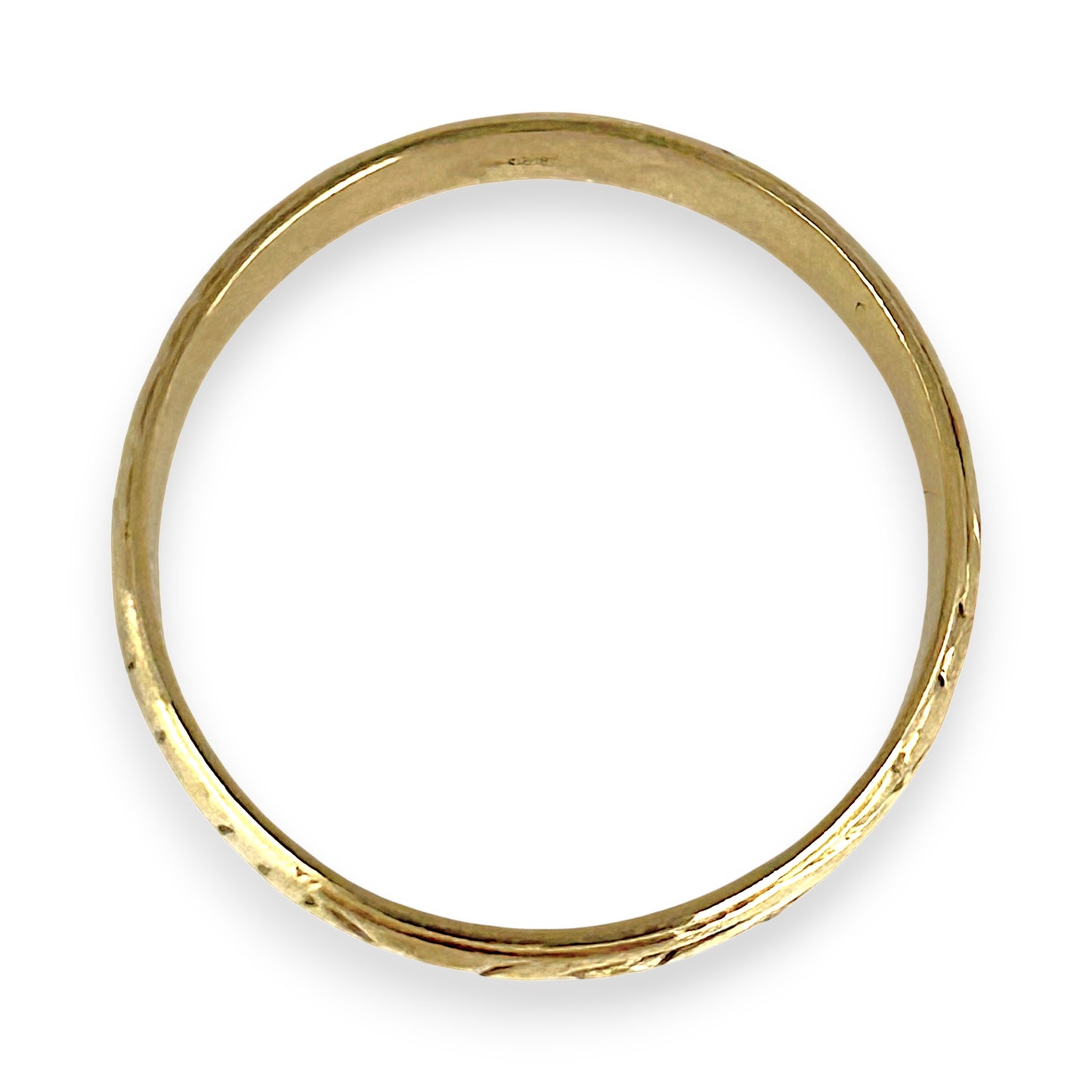 NZGD | 9ct Gold Engraved Vintage‑Style Band