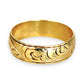 NZGD | 9ct Gold Engraved Vintage‑Style Band