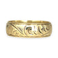 NZGD | 9ct Gold Engraved Vintage‑Style Band