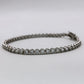 NZGD | 10ct White Gold Celestia Brilliance CZ Tennis Bracelet 21cm