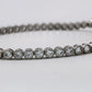 NZGD | 10ct White Gold Celestia Brilliance CZ Tennis Bracelet 21cm