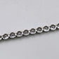 NZGD | 10ct White Gold Celestia Brilliance CZ Tennis Bracelet 21cm