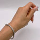 NZGD | 10ct White Gold Celestia Brilliance CZ Tennis Bracelet 21cm
