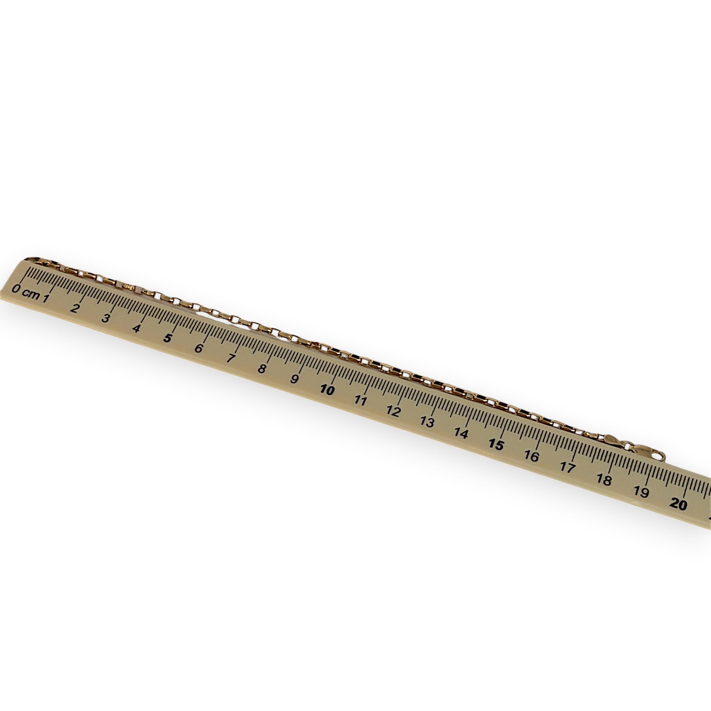 NZGD | 10ct Gold MICHAEL HILL Modern Boxline Bracelet 19.5cm