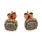 9ct Rose Gold Earrings |NZGD| Rose Radiance Diamond Studs