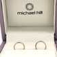 10ct Gold Earrings |NZGD| Michael Hill Everyday 11.9mm Huggies