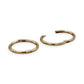 10ct Gold Earrings |NZGD| Michael Hill Everyday 11.9mm Huggies