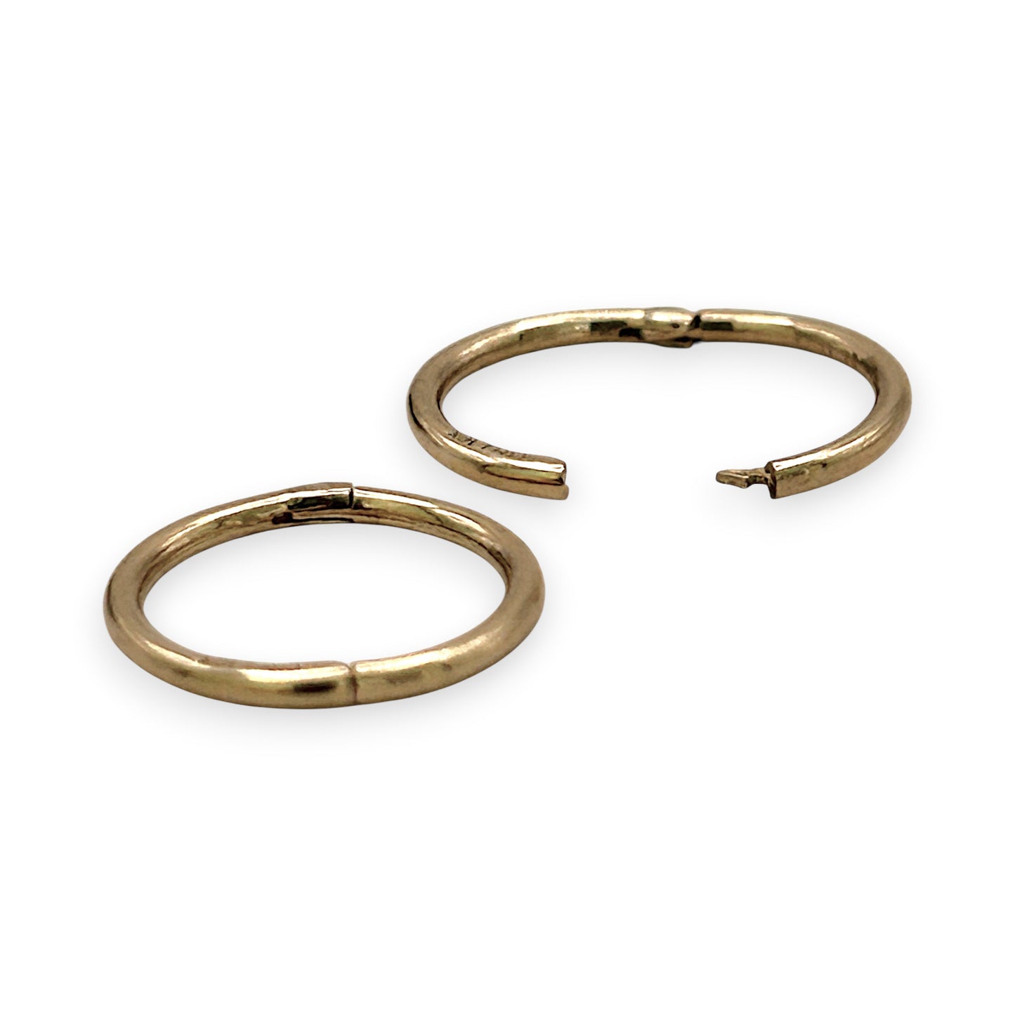 10ct Gold Earrings |NZGD| Michael Hill Everyday 11.9mm Huggies