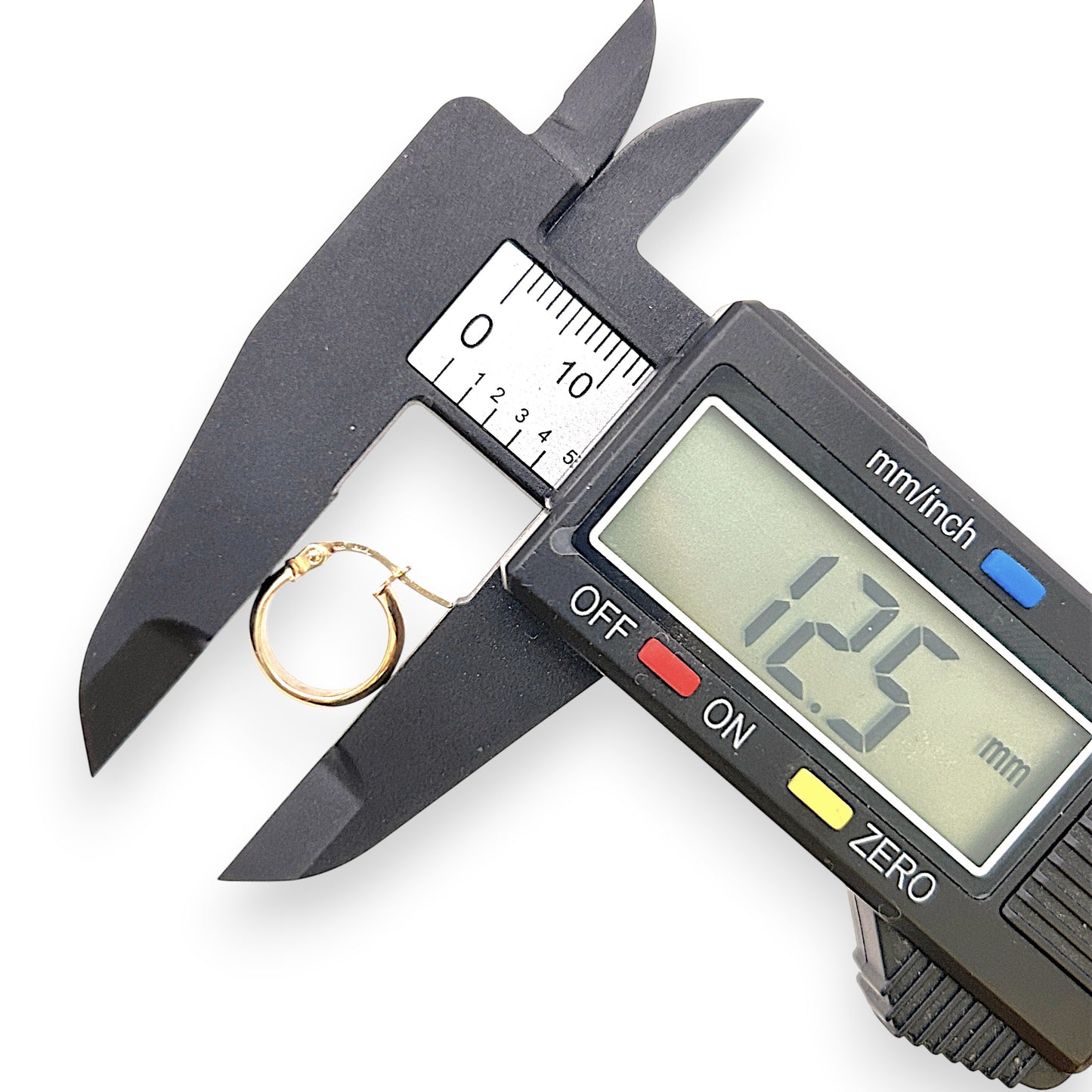 NZGD | 10ct Gold Earrings Michael Hill Classic Dome Hoops 12.5mm