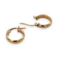 NZGD | 10ct Gold Earrings Michael Hill Classic Dome Hoops 12.5mm