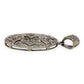 NZGD | 10ct White Gold Pendant - Aurora Veil Diamond Medallion