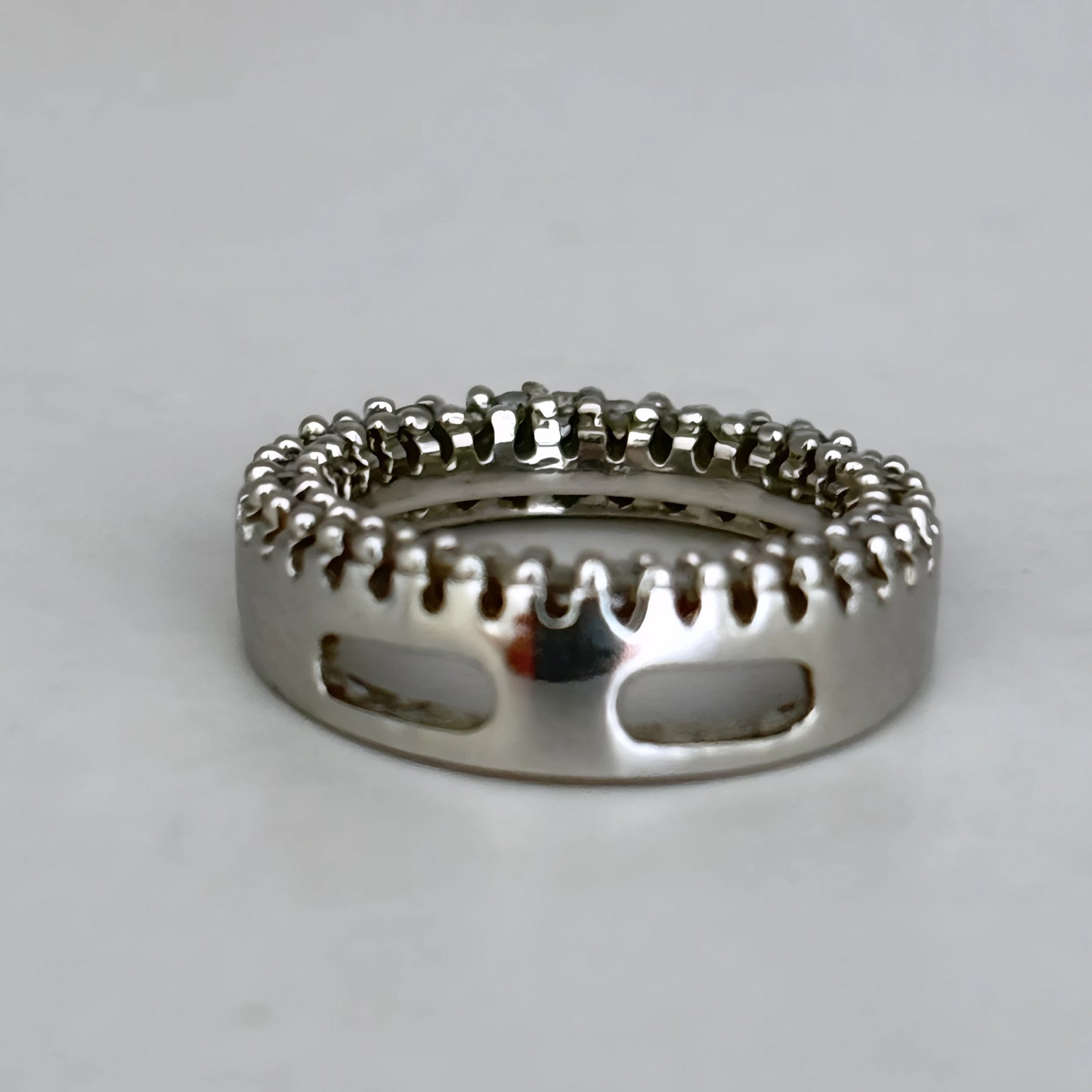 NZGD | 10ct White Gold MHJ Opulent Shine Designer Pendant