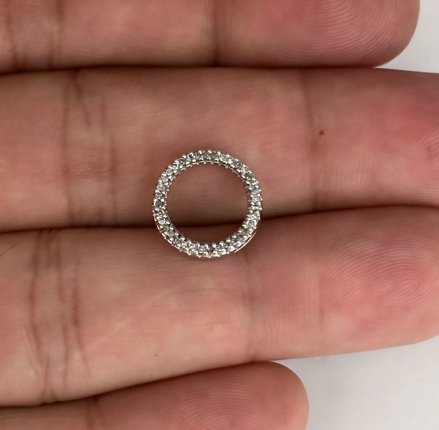 NZGD | 10ct White Gold MHJ Opulent Shine Designer Pendant