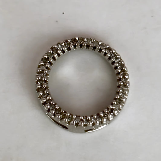 NZGD | 10ct White Gold MHJ Opulent Shine Designer Pendant