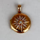 GOLD DEAL | 10ct (10K) Gold Celestial Glow Diamond‑Star Locket Pendant