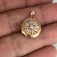 GOLD DEAL | 10ct (10K) Gold Celestial Glow Diamond‑Star Locket Pendant
