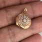 GOLD DEAL | 10ct (10K) Gold Celestial Glow Diamond‑Star Locket Pendant