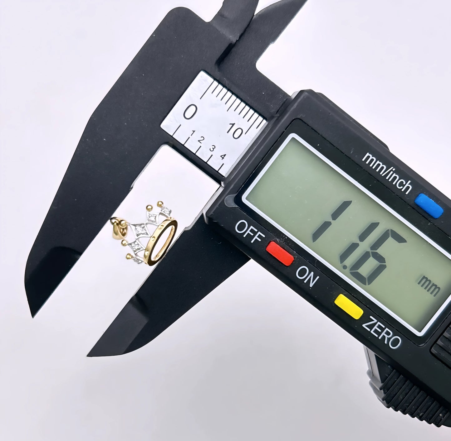 NZGD | 10ct (10K) MHJ Regal Spark Crown Pendant