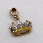 NZGD | 10ct (10K) MHJ Regal Spark Crown Pendant