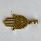 NZGD | 10ct Gold MHJ Golden Guardian Filigree Hamsa Pendant