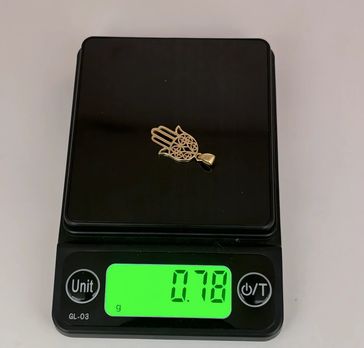 NZGD | 10ct Gold MHJ Golden Guardian Filigree Hamsa Pendant