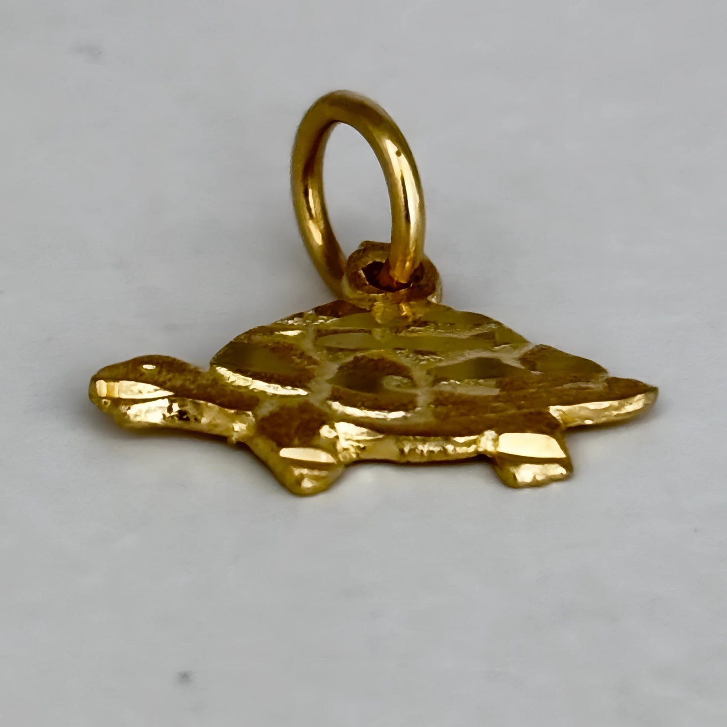 NZGD | 10ct Gold Wanderer Turtle Pendant