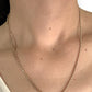 9ct Gold Round Link Solid Chain 46cm long. R # 263