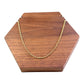 9ct Gold Round Link Solid Chain 46cm long. R # 263