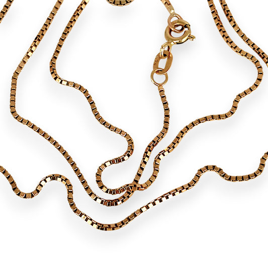 NZGD | 10ct Gold Everyday Luxe Box Chain 49cm