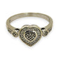NZGD | 10ct White Gold Michael Hill Ring Valuation $2,700 - Snowlight Diamond Heart