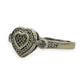 NZGD | 10ct White Gold Michael Hill Ring Valuation $2,700 - Snowlight Diamond Heart