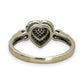 NZGD | 10ct White Gold Michael Hill Ring Valuation $2,700 - Snowlight Diamond Heart