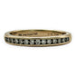 NZGD | 10ct Gold MICHAEL HILL Eternal Glow Channel Band Size K