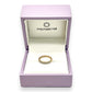 NZGD | 10ct Gold MICHAEL HILL Eternal Glow Channel Band Size K