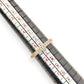NZGD | 10ct Gold MICHAEL HILL Eternal Glow Channel Band Size K