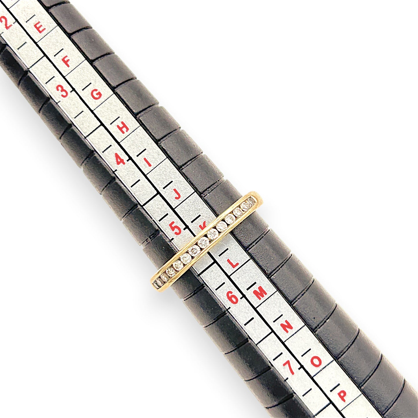NZGD | 10ct Gold MICHAEL HILL Eternal Glow Channel Band Size K