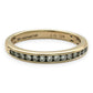 NZGD | 10ct Gold MICHAEL HILL Eternal Glow Channel Band Size K