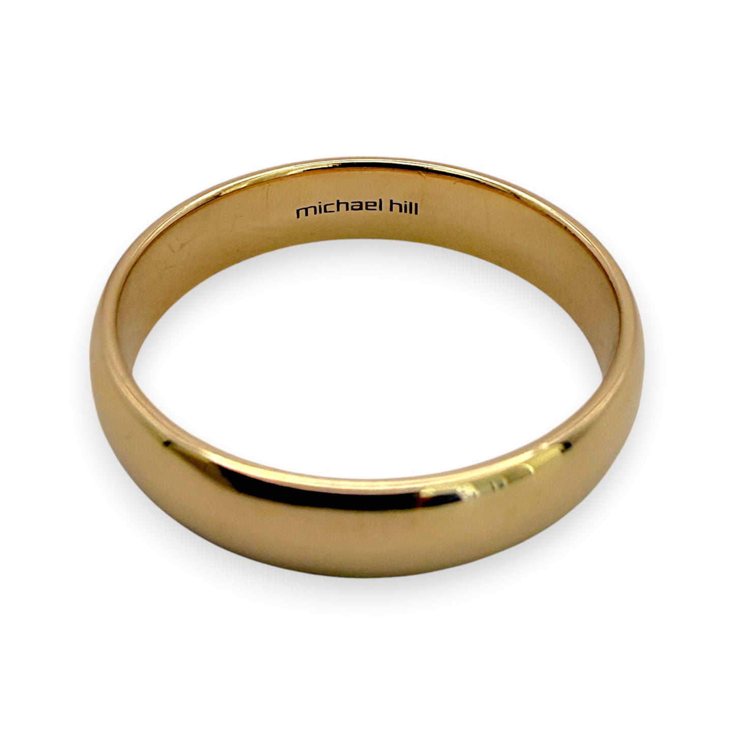 NZGD | 10ct Gold MICHAEL HILL Minimalist Band Size W