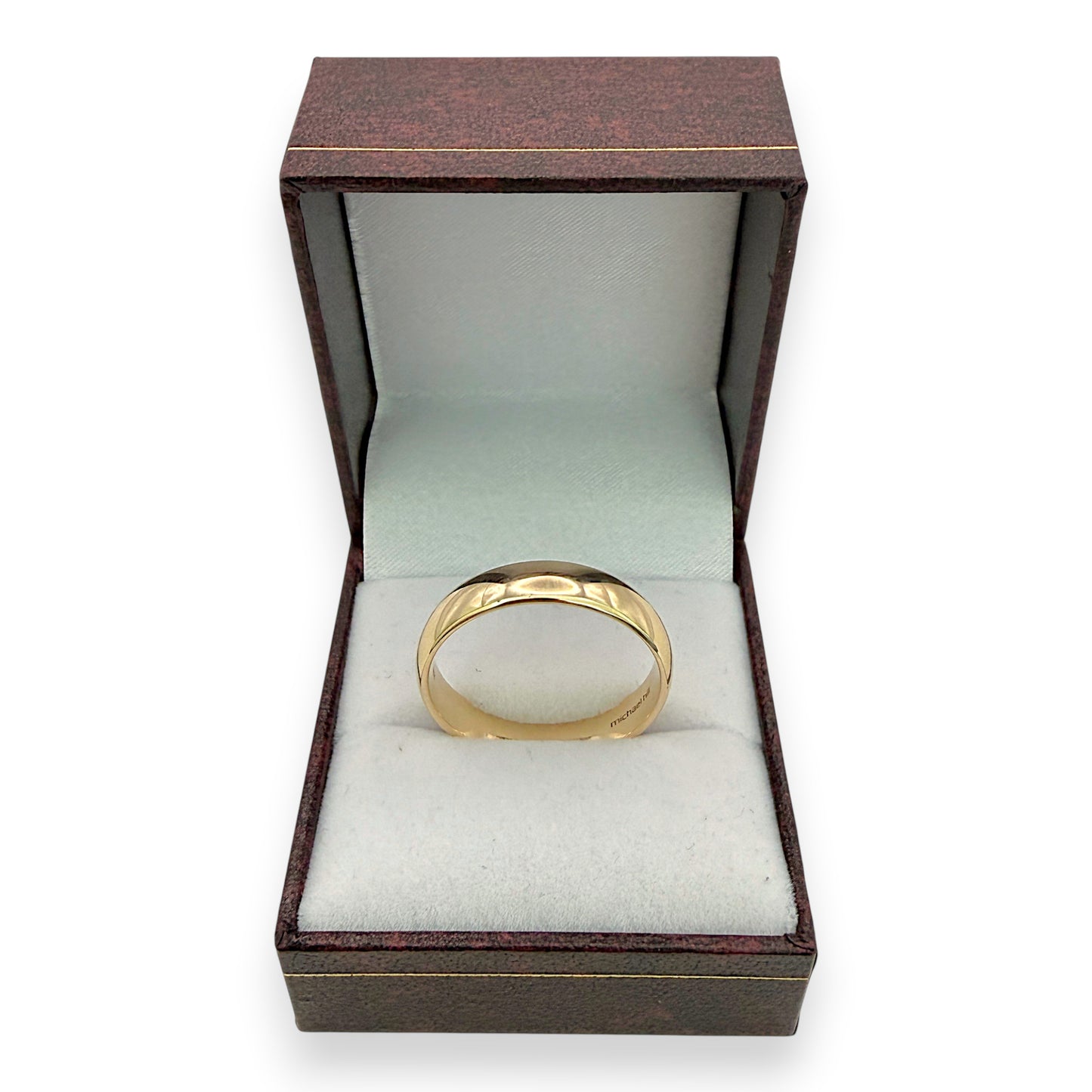 NZGD | 10ct Gold MICHAEL HILL Minimalist Band Size W