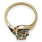 NZGD | 10ct Gold Celestial Crown Ring Size N 1/2