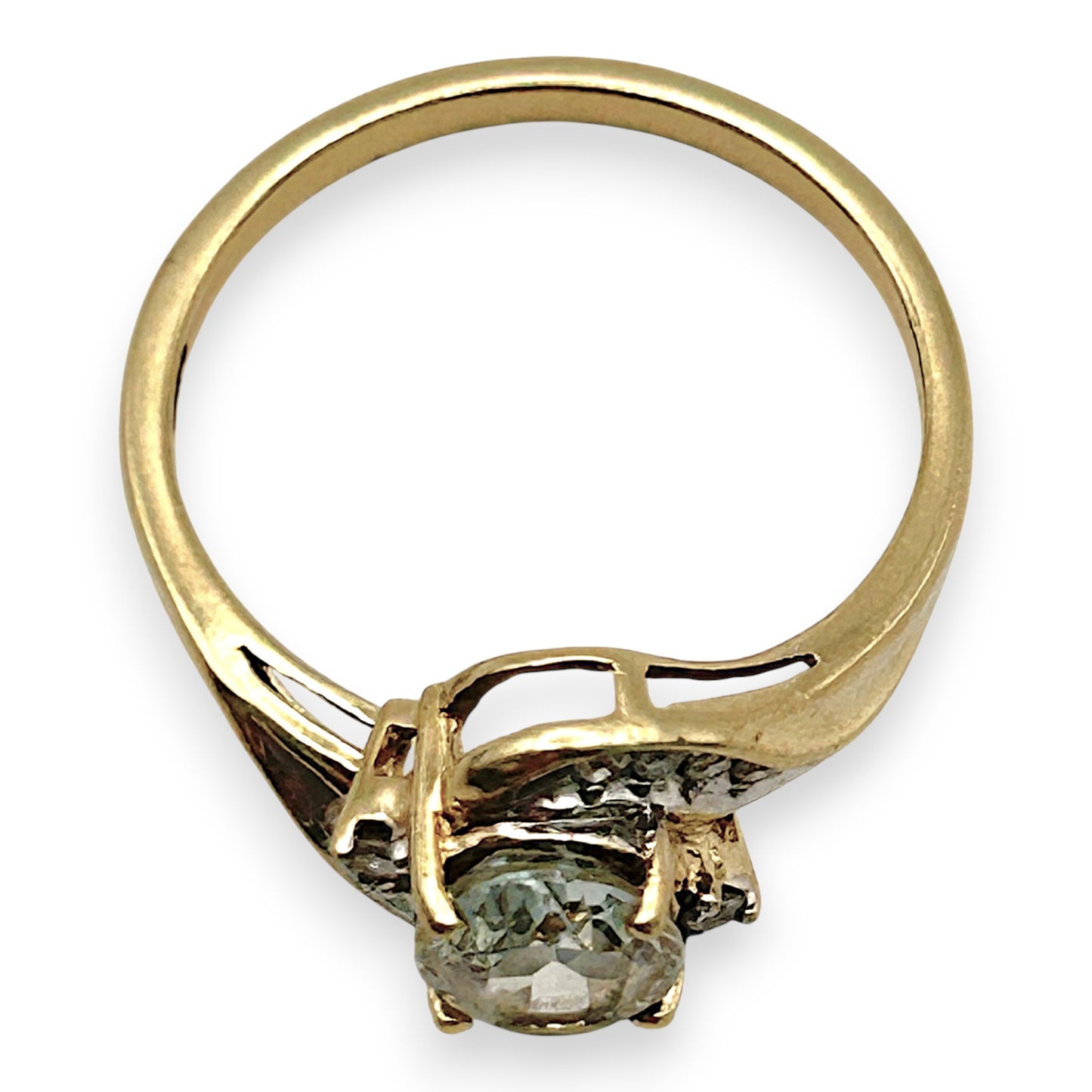 NZGD | 10ct Gold Celestial Crown Ring Size N 1/2