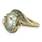 NZGD | 10ct Gold Celestial Crown Ring Size N 1/2