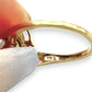 NZGD | 10ct Gold Celestial Crown Ring Size N 1/2