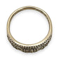 NZGD | 10ct W/Gold Michael Hill Ring Valuation $2,300-Celestial Rows Diamond Band