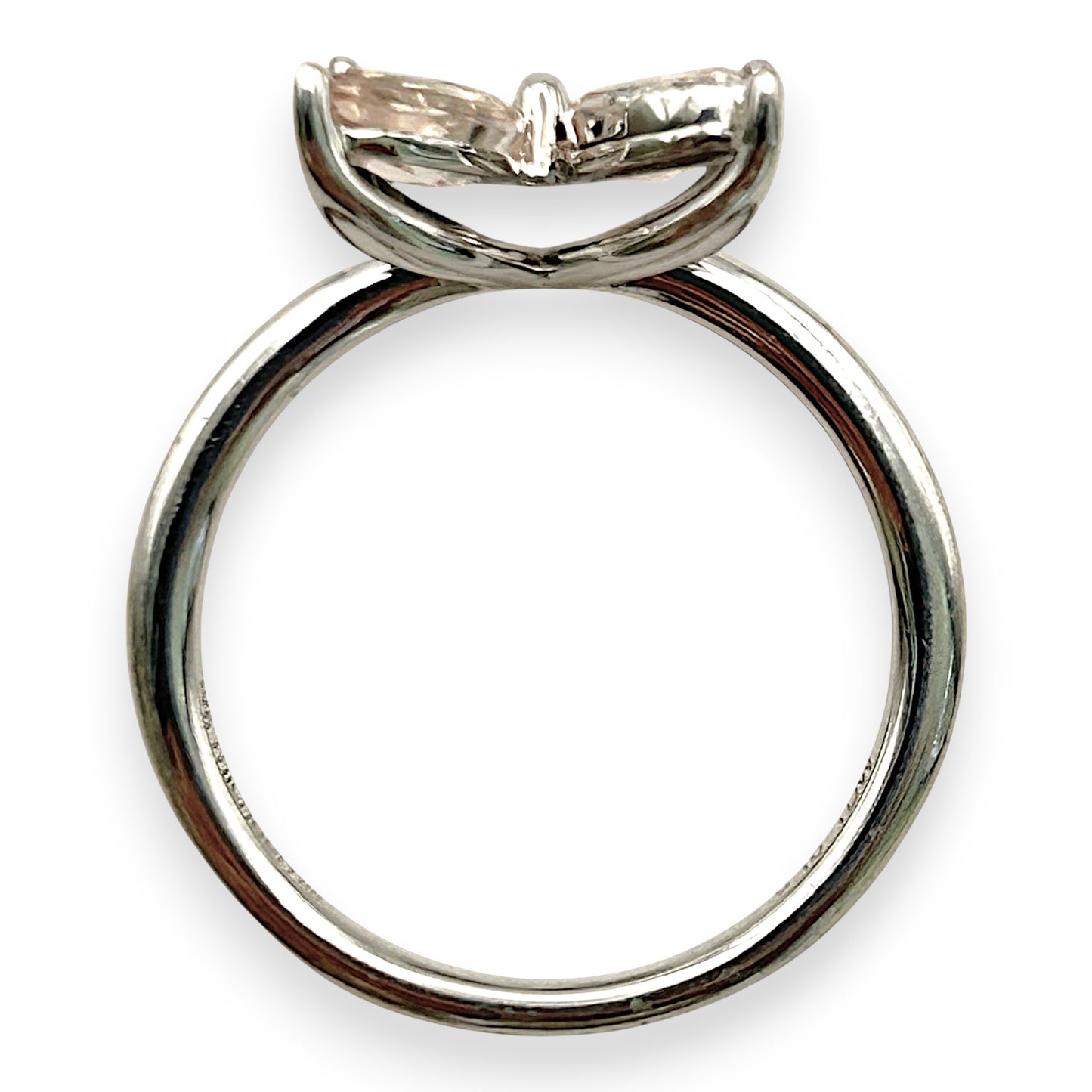 NZGD | 10ct Whtie Gold MICHAEL HILL Whispering Petal Diamond Ring Size O
